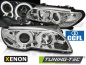 Preview: Xenon CCFL Angel Eyes Scheinwerfer für BMW 3er E46 Cabrio und Coupe 03-06 Chrom Set